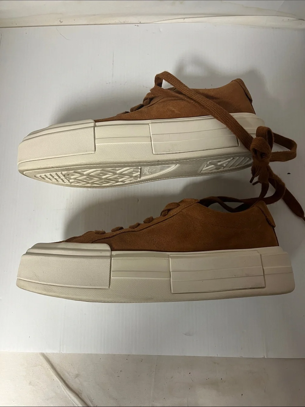 Converse Men’s Suede Low Top Sneakers — Brown
